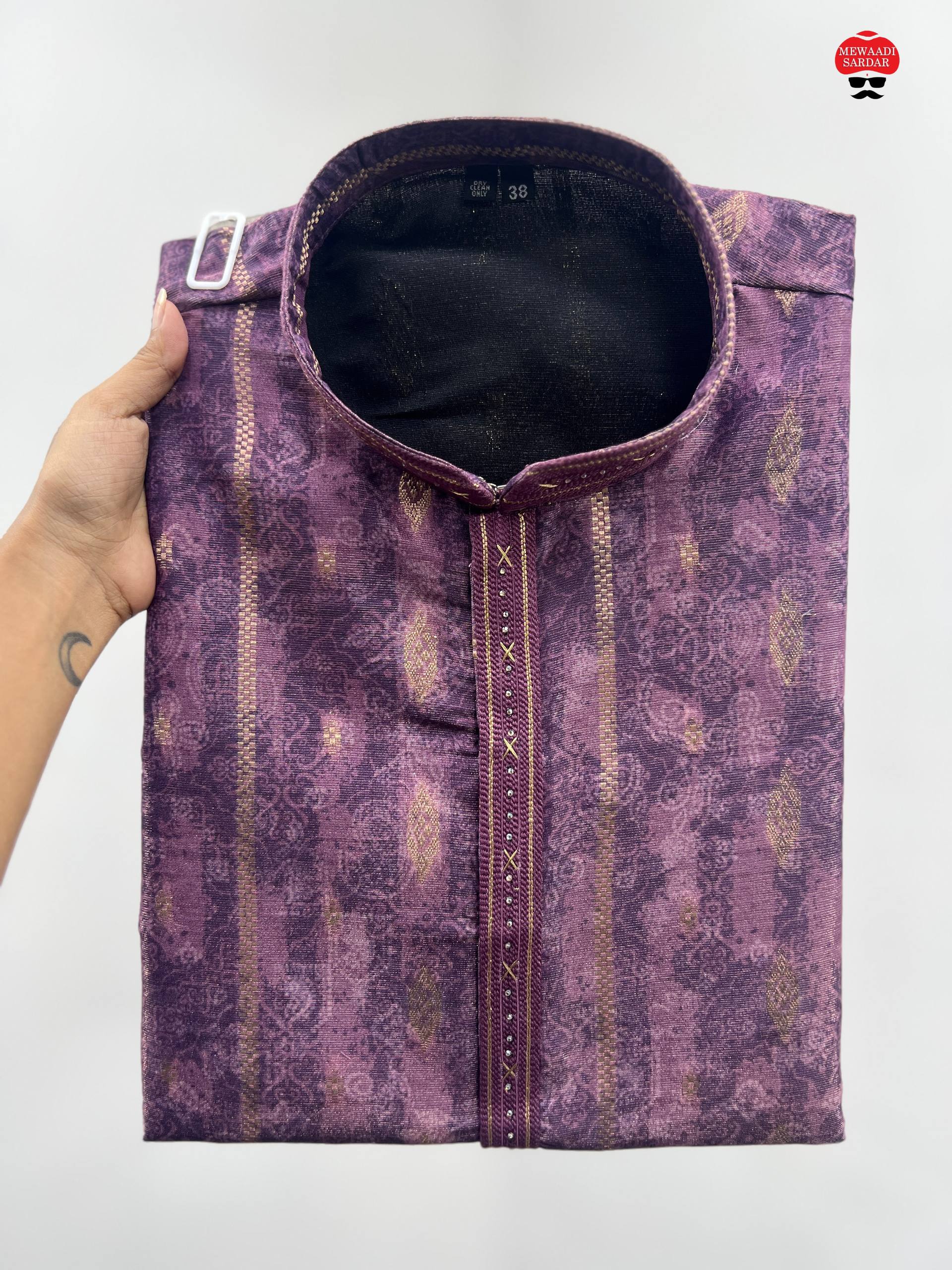 Men's Ethnic Cotton Kurta Pyjama Set