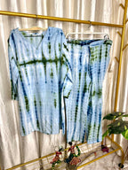 Women’s Tye-Dye Jaipuri Slub Cotton Co-Ord Set